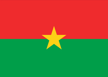 Tinta indelével de Burkina Faso e urna eleitoral